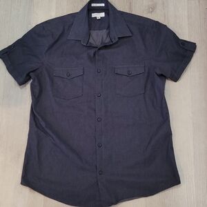 Calibrate men's Large button down
